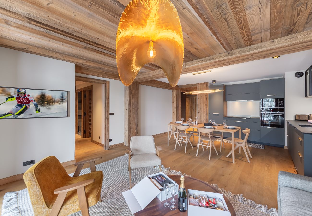 Apartment rental Méribel close to the centre and the slopes, luxury mountain concierge, luxury airbnb, french alps 