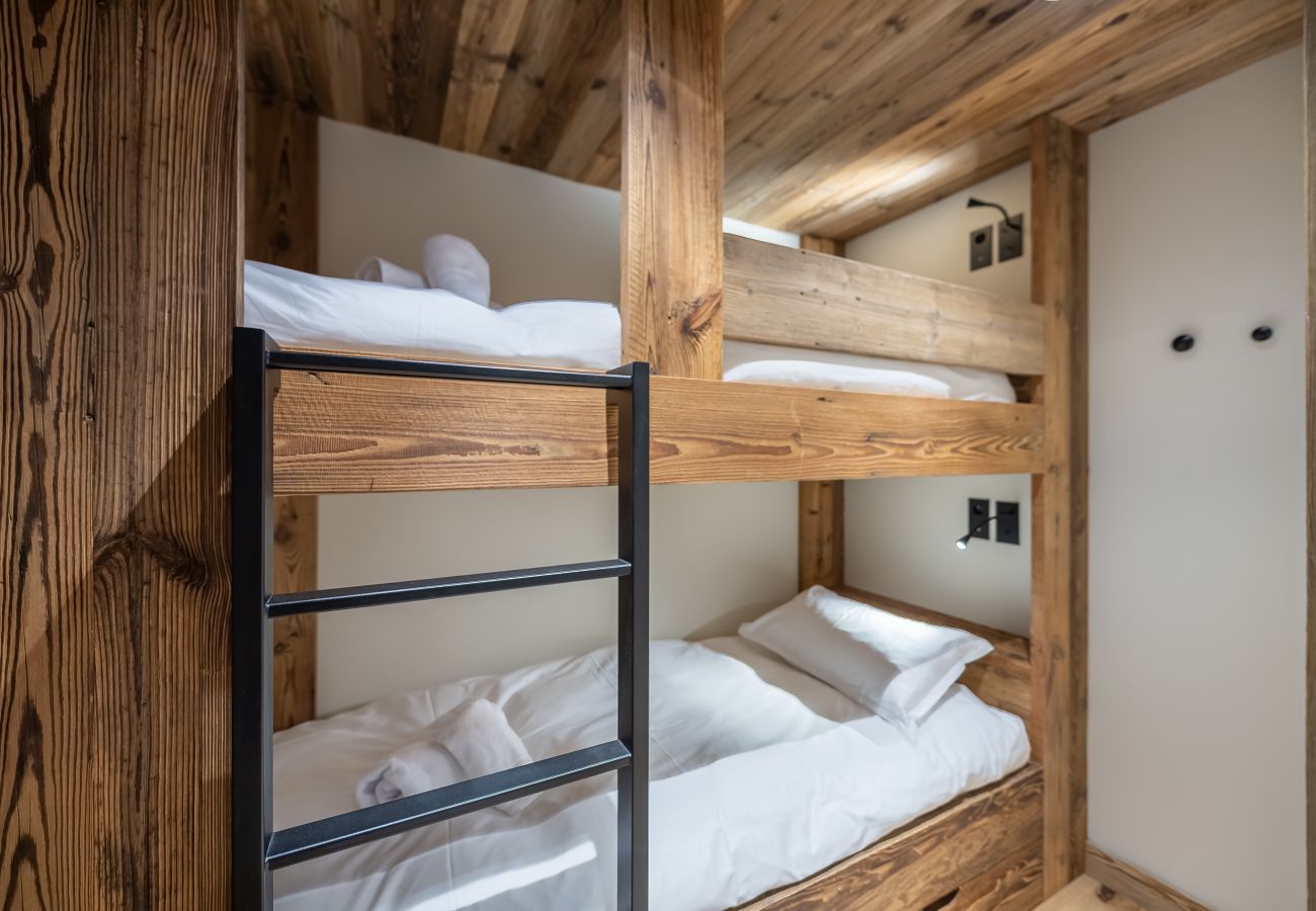 Bunk Beds in a Luxury Apartment in Méribel - Comfort and Style by LLA Selections