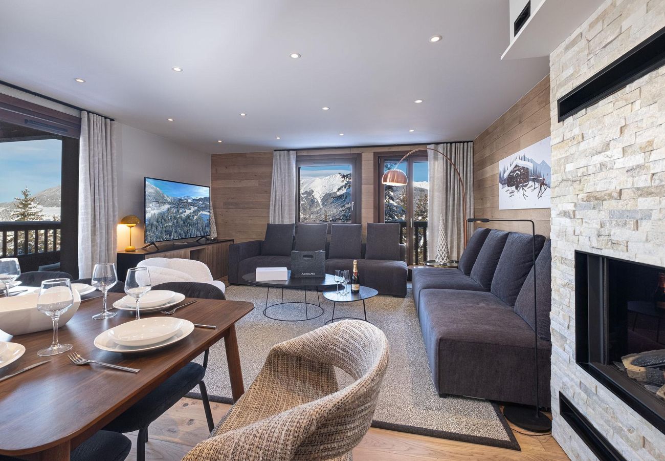 Apartment in Courchevel - Winter Courchevel -- Appt Arcelin 2, vue, 8 pax