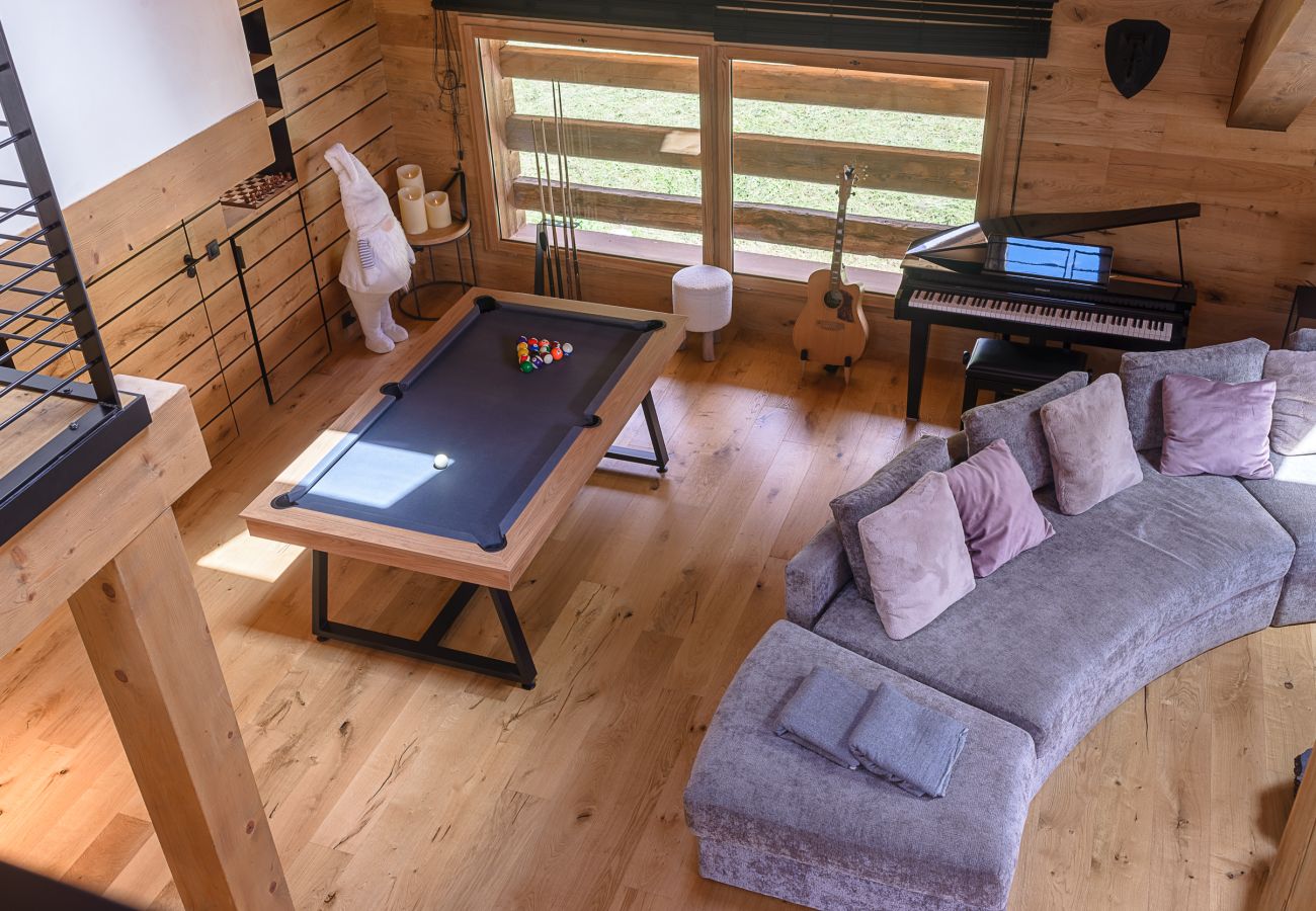 Chalet in La Clusaz - LCZ- Chalet Osmose 22 - Piscine-Sauna-Jacuzzi