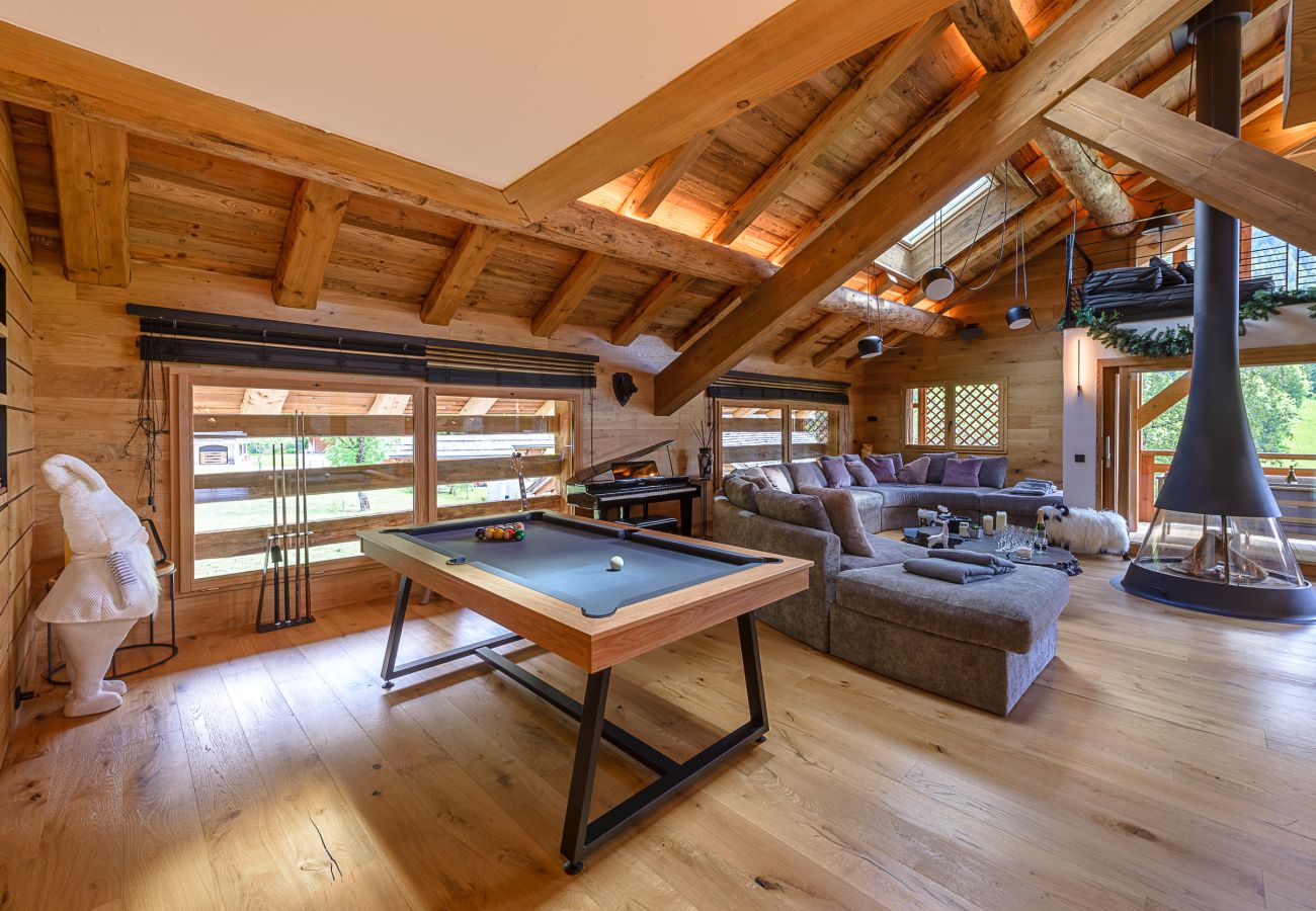 Chalet in La Clusaz - LCZ- Chalet Osmose 22 - Piscine-Sauna-Jacuzzi