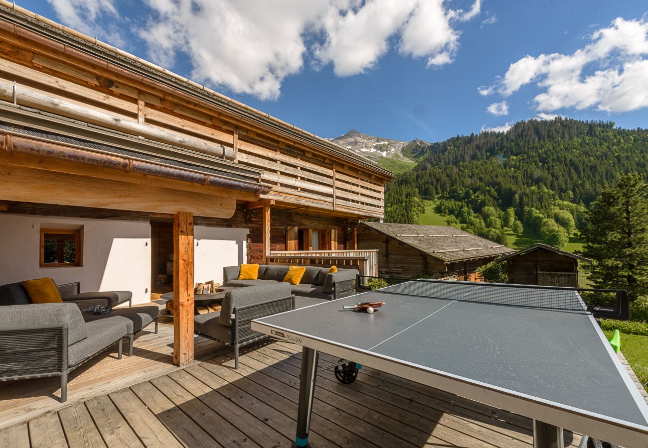 Chalet in La Clusaz - LCZ- Chalet Osmose 22 - Piscine-Sauna-Jacuzzi